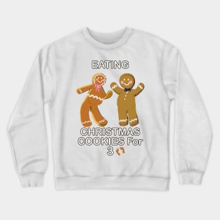 Gingerbread Funny Christmas Cookies Mom & Dad to Be Pregnancy Announcement Gifts Crewneck Sweatshirt